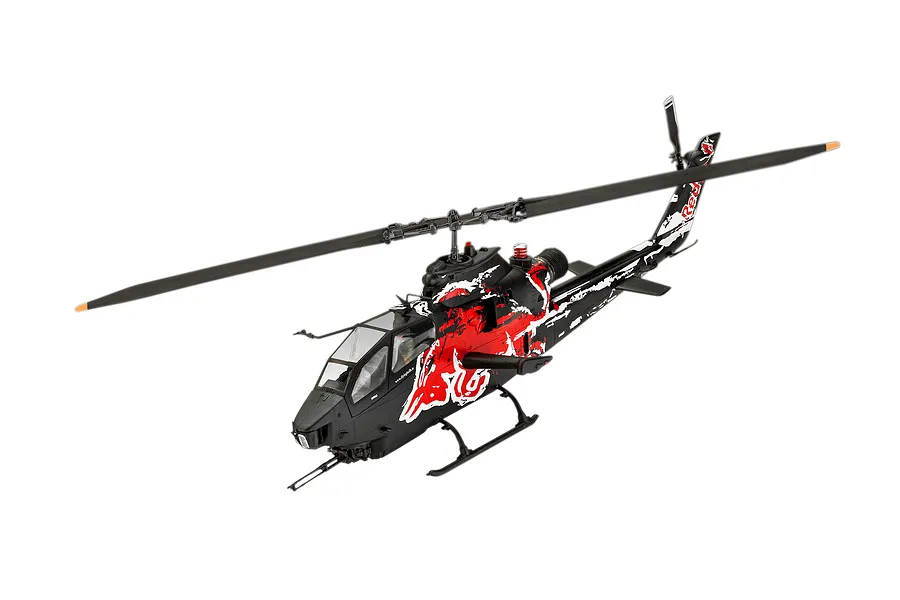 Revell 1/48 AH-1F Cobra &amp;quot;Flying Bulls 25th Anniversary&amp;quot; Helicopter Scaled Plastic Model Kit image 113591