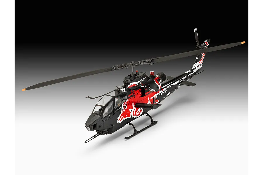Revell 1/48 AH-1F Cobra &amp;quot;Flying Bulls 25th Anniversary&amp;quot; Helicopter Scaled Plastic Model Kit image 113596