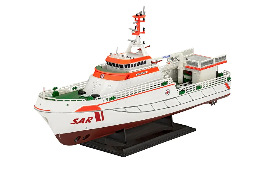 Revell 1/200 S&amp;amp;R Vessel &amp;quot;Hermann&amp;quot; Lifeboat Scaled Plastic Model Starter Kit image 113601
