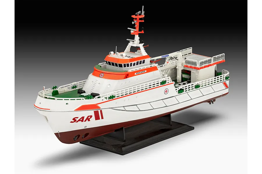 Revell 1/200 S&amp;amp;R Vessel &amp;quot;Hermann&amp;quot; Lifeboat Scaled Plastic Model Starter Kit image 113607