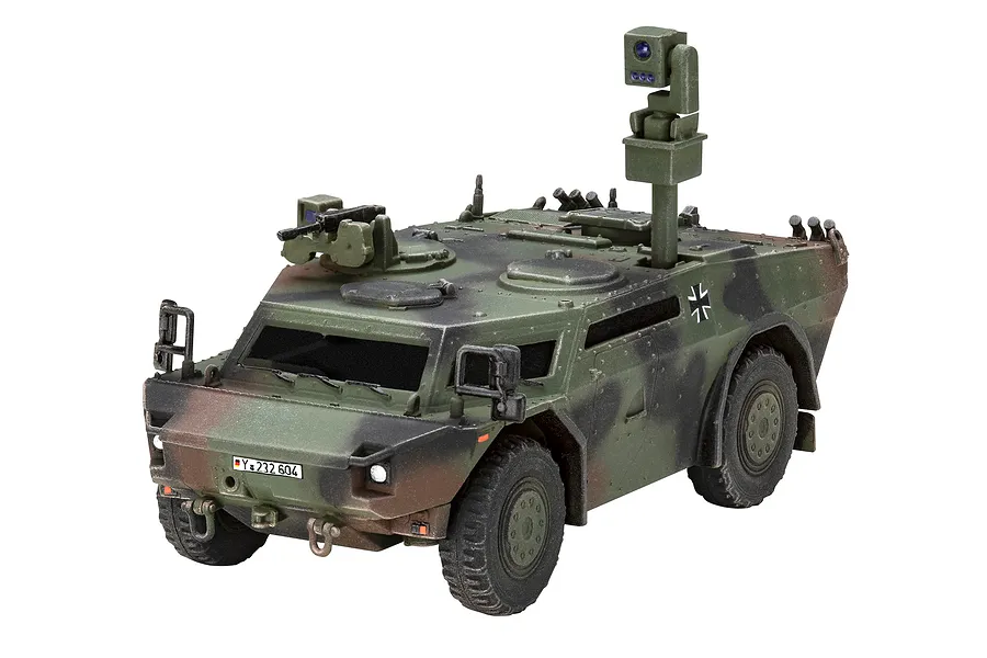 Revell 1/72 Spahwagen Fennek APC Scaled Plastic Model Starter Kit image 113610