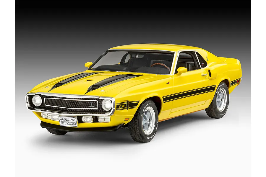 Revell 1/24 1970 Shelby Mustang GT500 Car Scaled Plastic Model Kit image 8
