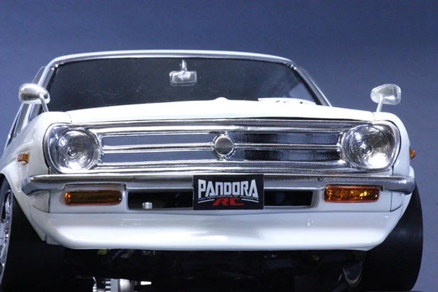 Pandora RC 1/10 Nissan Sunny B110 4 Door Unpainted Body Shell image 11375