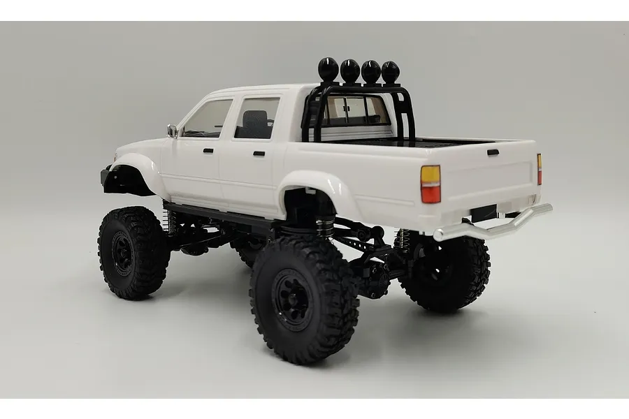WPL C64-1 Hilux RC Rock Crawler Electric 4WD 1/16 Scale RTR - White image 113774