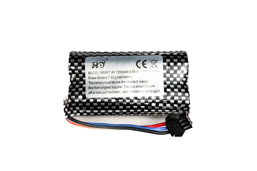 MN Model 7.4V 1200mAh Soft Case Li-Ion Battery image 113794