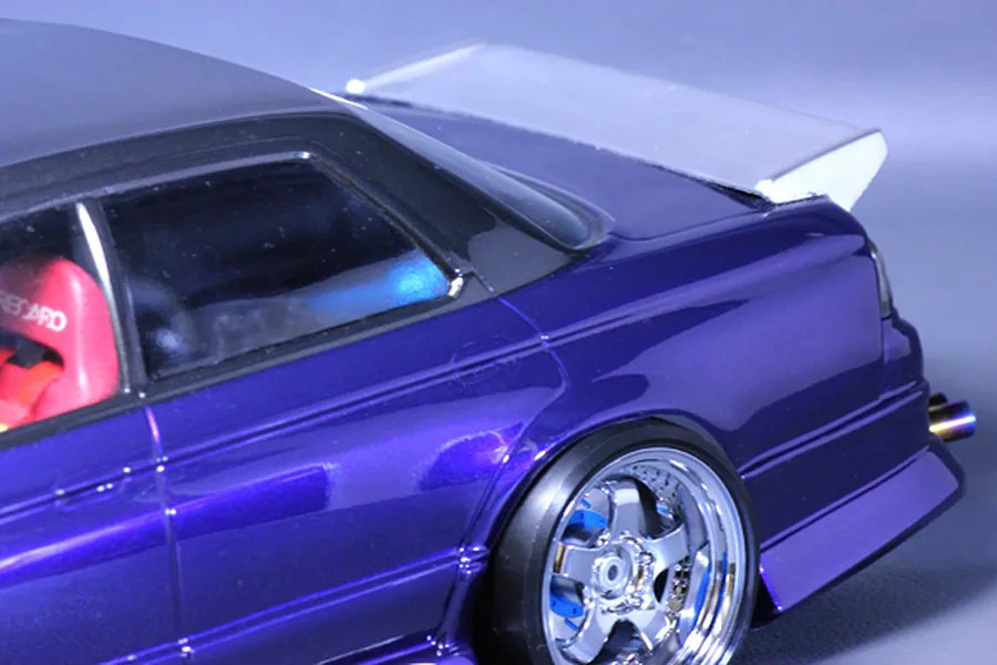 Pandora RC 1/10 Nissan Skyline R32 4 Door Unpainted Body Shell image 11394