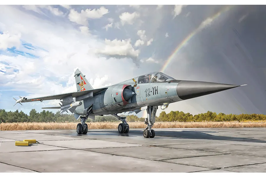 Italeri 1/48 Mirage F.1 (Super Decal Sheet) Fighter Scaled Plastic Model Kit image 113935