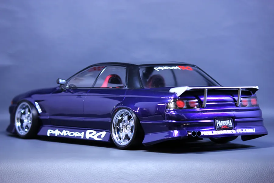 Pandora RC 1/10 Nissan Skyline R32 4 Door Unpainted Body Shell image 11395