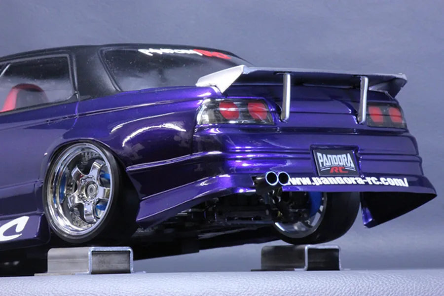 Pandora RC 1/10 Nissan Skyline R32 4 Door Unpainted Body Shell image 11396