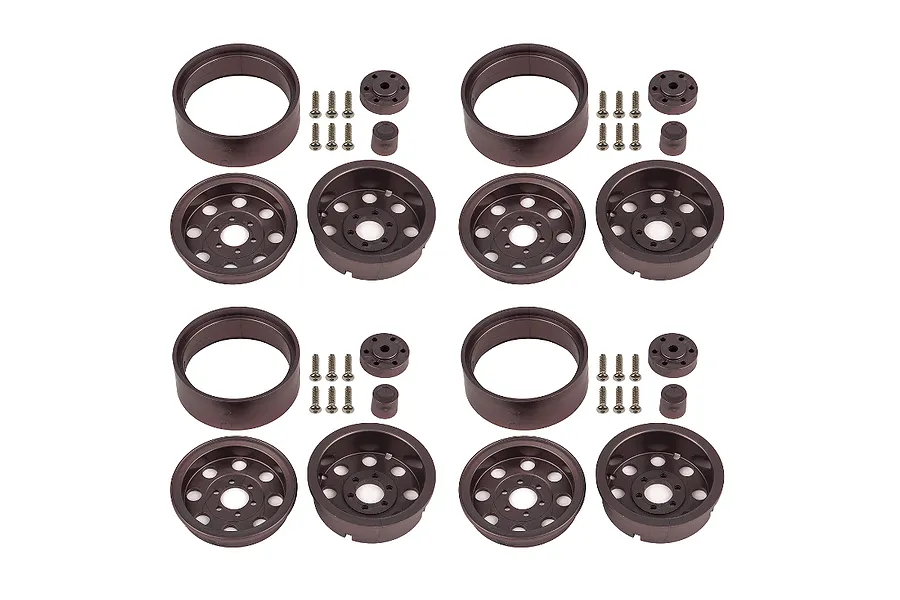 Element RC 1.9&amp;quot; Enduro The Ocho Beadlock Rims 4Pcs - Bronze image 113976
