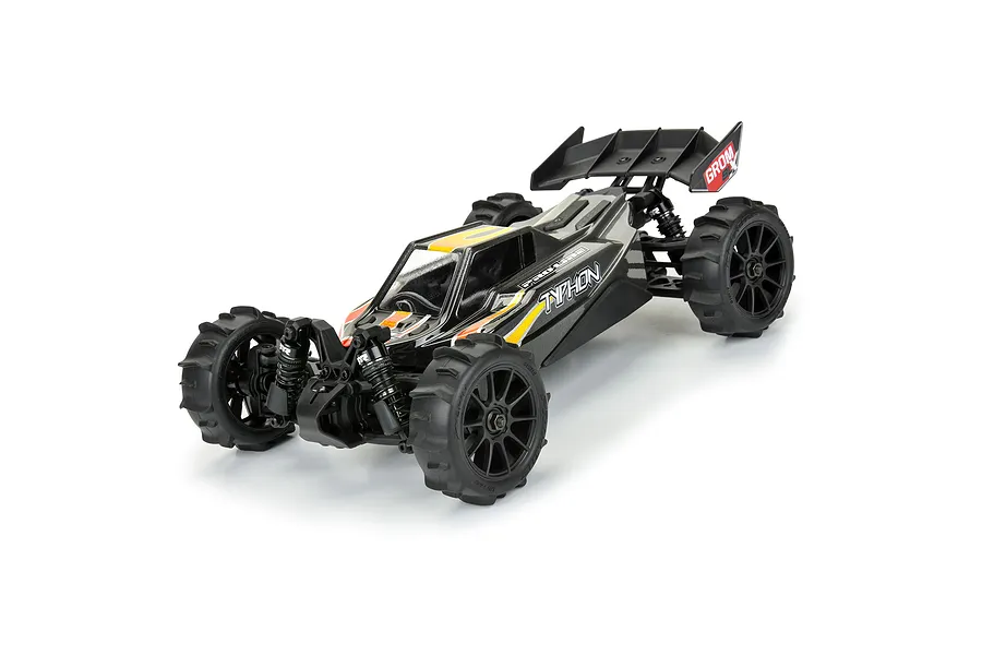 Pro-Line 1.9&amp;quot; Dumont MTD (Firm Compound) Paddle Tyres on Black Mach-10 Rims - Glued Wheels 4Pcs image 6
