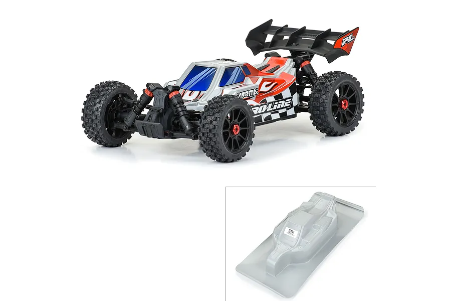 Pro-Line 1/8 Axis Tough Unpainted Body Shell - Stone Grey image 114034