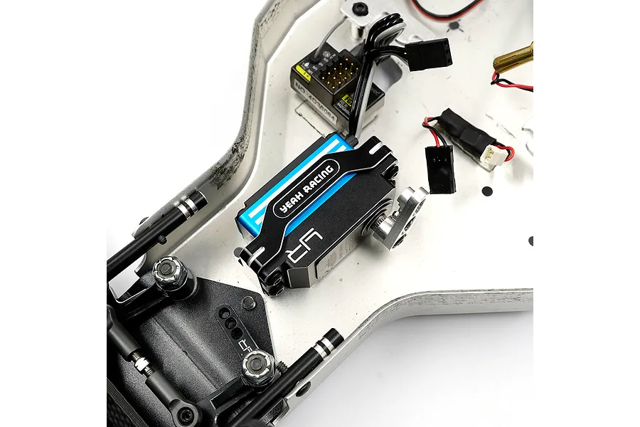 Yeah Racing Aluminium Servo Mount - Black image 4