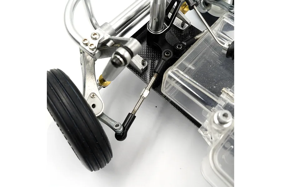 Yeah Racing Titanium Turnbuckle Set - Silver image 114098
