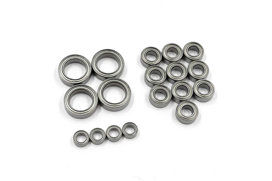 Yeah Racing Steel Complete Metal Shielded Bearing Set 18Pcs image 114179