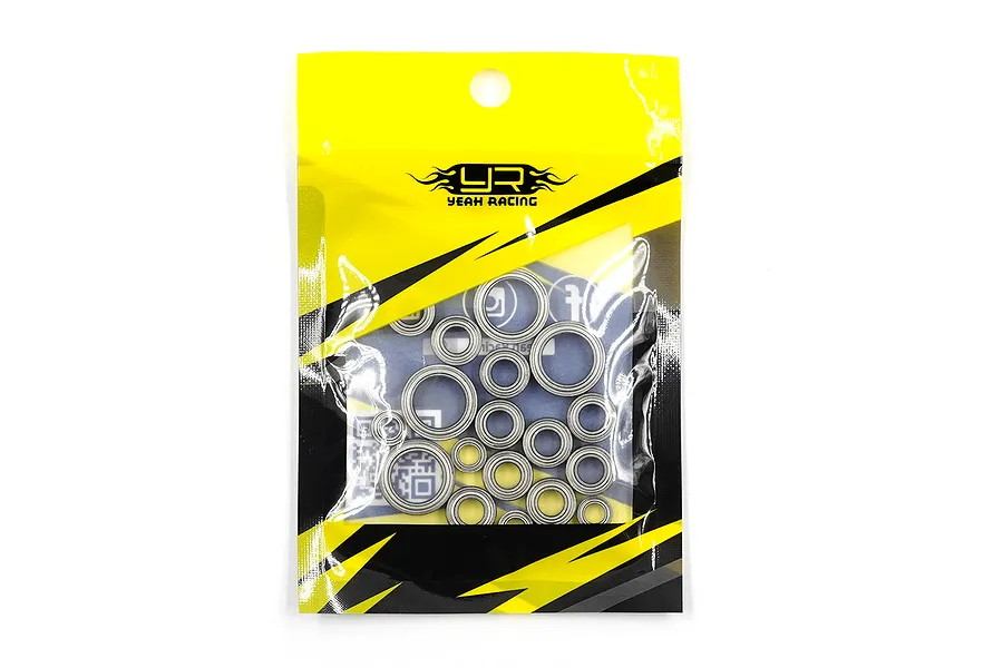 Yeah Racing Steel Complete Metal Shielded Bearing Set 18Pcs image 114180