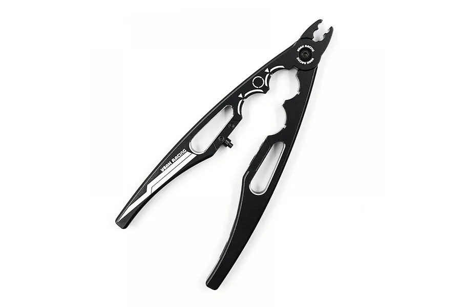 Yeah Racing Aluminium Multi-Function Shock Plier - Black image 114183