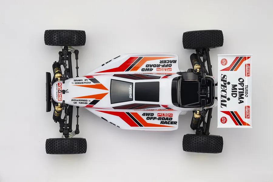 Kyosho Turbo Optima Mid Special Vintage Edition RC Buggy Electric