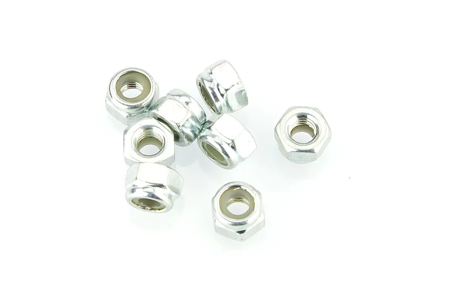 HSP Steel 4mm Nyloc Nuts 6Pcs image 114363
