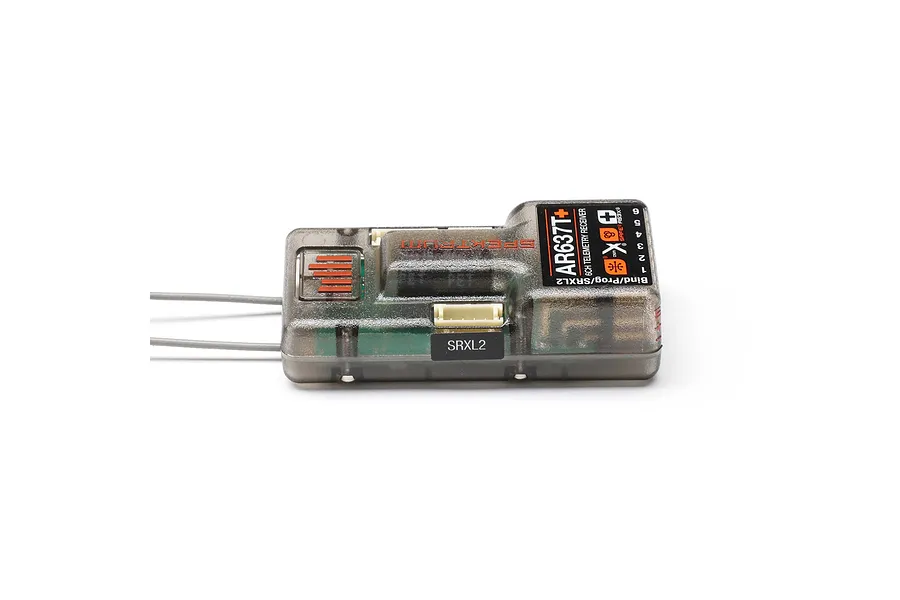 Spektrum AR637T+  2.4Ghz 6ch Receiver with SAFE and AS3X+ image 114519