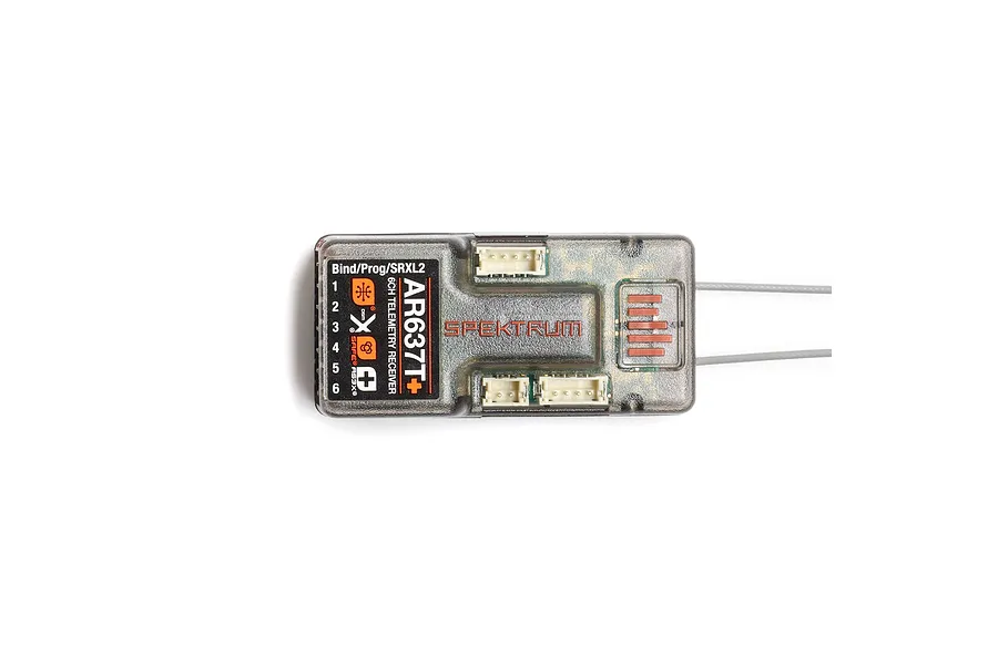 Spektrum AR637T+  2.4Ghz 6ch Receiver with SAFE and AS3X+ image 114520