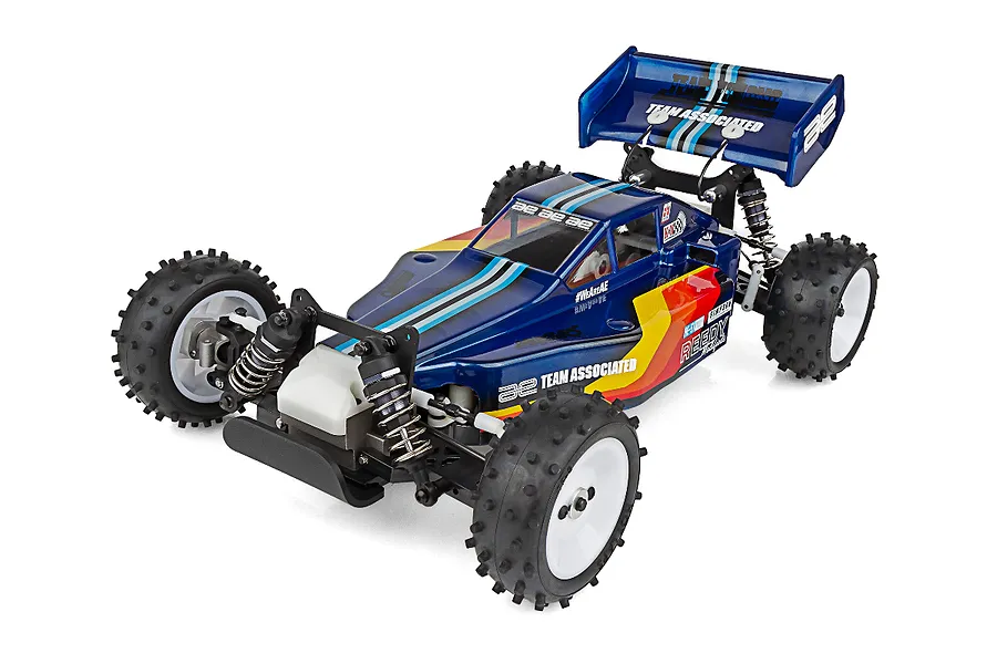 Team Associated Yokomo YZ-10 Classic RC Buggy Electric 4WD 1/10 Scale Kit - Blue image 114910