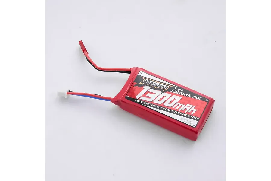 FMS 7.4V 1300mAh 40C Soft Case LiPo Battery image 114912