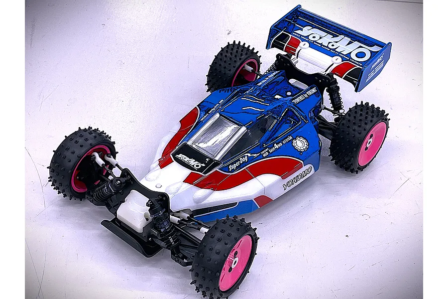 Team Associated Yokomo Super Dogfighter Works &amp;#039;91 RC Buggy Electric 2WD 1/10 Scale Kit image 3