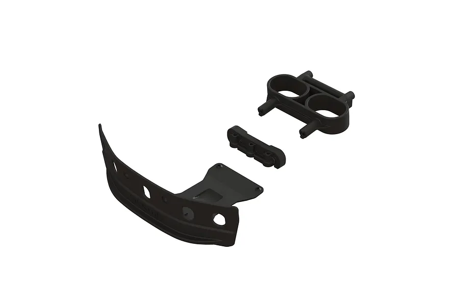 ARRMA Front Bumper Loop, Skid Plate and Mount Set image 115058