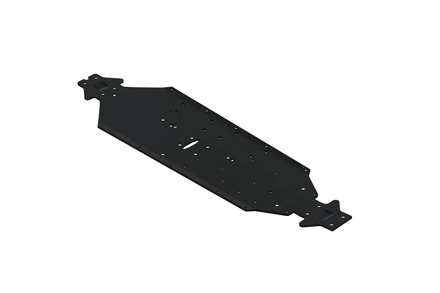 ARRMA Aluminium Extra Long Wheelbase (XLWB) Chassis - Black image 115066