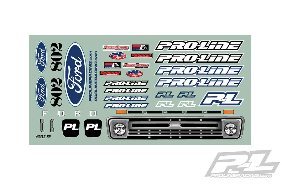 Pro-Line 1/10 1966 Ford F-100 Unpainted Body Shell image 11515