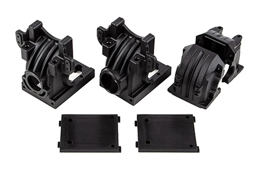 Team Associated Front and Rear Gearbox Set image 115160