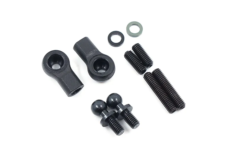 Yeah Racing Aluminium Front Suspension Arms 2Pcs - Orange image 115179