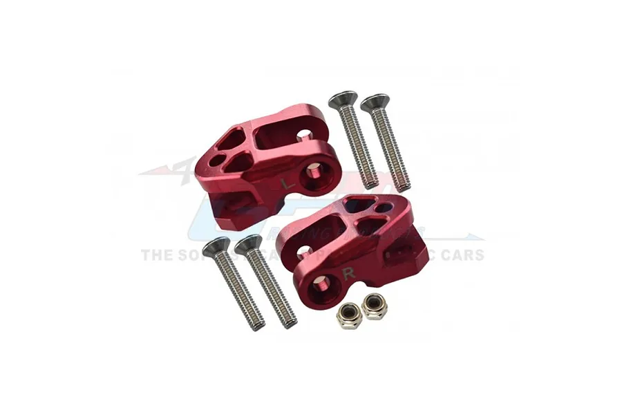 GPM Aluminium Rear Lower Axle Suspension Link Mounts 2Pcs - Red image 115220