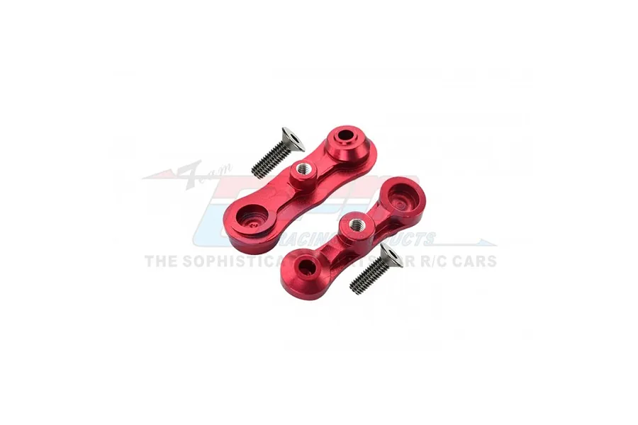 GPM Aluminium Steering Assembly Brace 2Pcs - Red image 115222