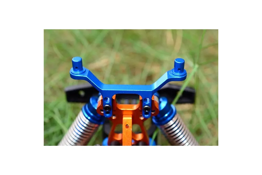 GPM Aluminium Front and Rear Body Post Mounts Set - Blue image 2