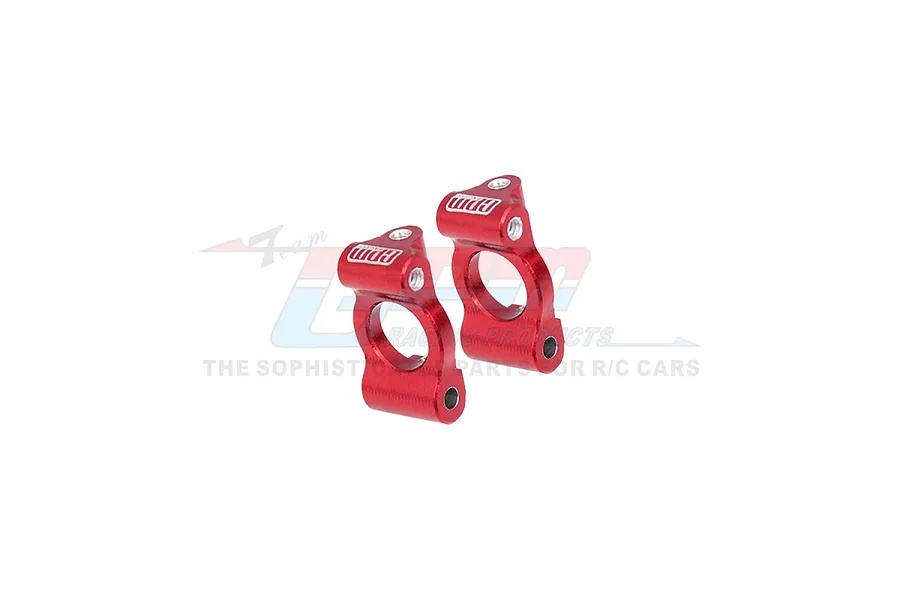GPM Aluminium Steering Hub Carriers (C-Hubs) 2Pcs - Red image 115274
