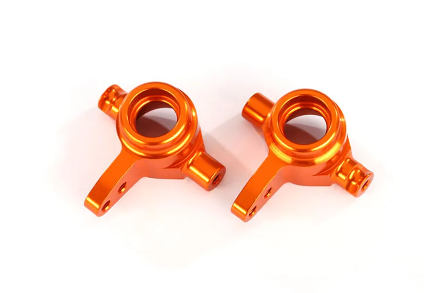 Traxxas Aluminium Front Steering Hubs 2Pcs - Orange image 115288