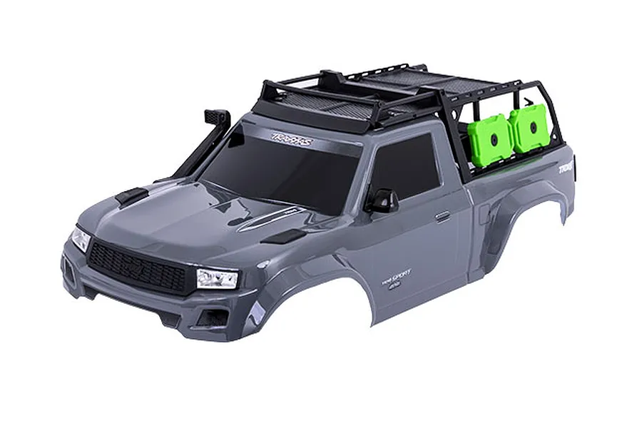 Traxxas 1/10 TRX-4 Sport Painted Body Shell with Accessories - Grey image 115300