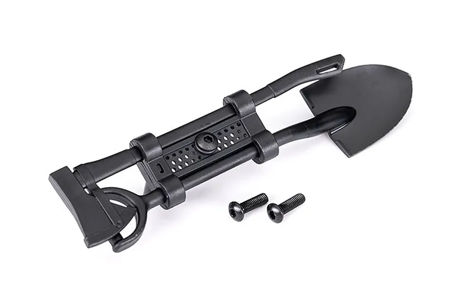 Traxxas Shovel and Axe Accessories with Mount - Black image 115303