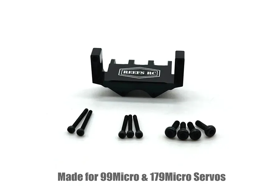Reefs RC Aluminium Servo Mount - Black image 115346