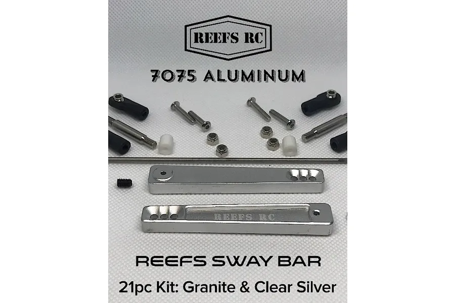 Reefs RC Aluminium Universal Sway Bar Set - Silver image 115400