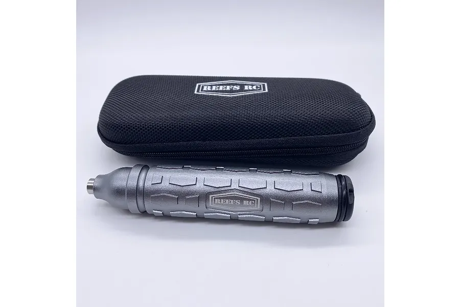 Reefs RC Multi-Tool Handle with Magnetic Hex Tips and Nut Drivers - Silver image 115413