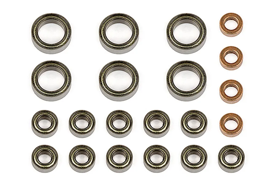 Team Associated Reflex Complete Metal Shielded Bearing and Washer Set image 115586
