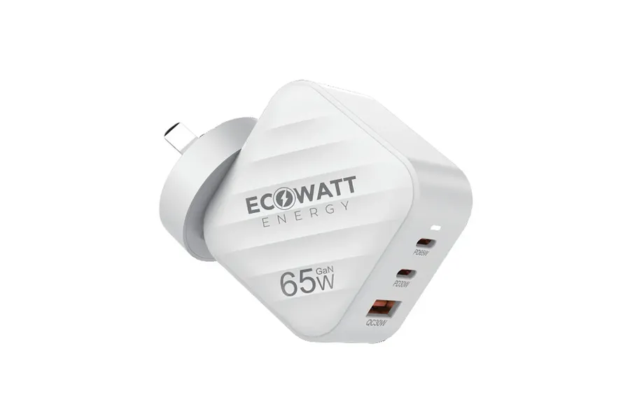 EcoWatt EcoVolt 65W USB Fast Wall Charger Power Adaptor image 115611