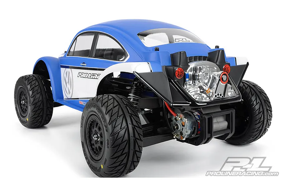 Pro-Line 1/10 VW Full Fender Baja Bug Unpainted Body Shell image 11564