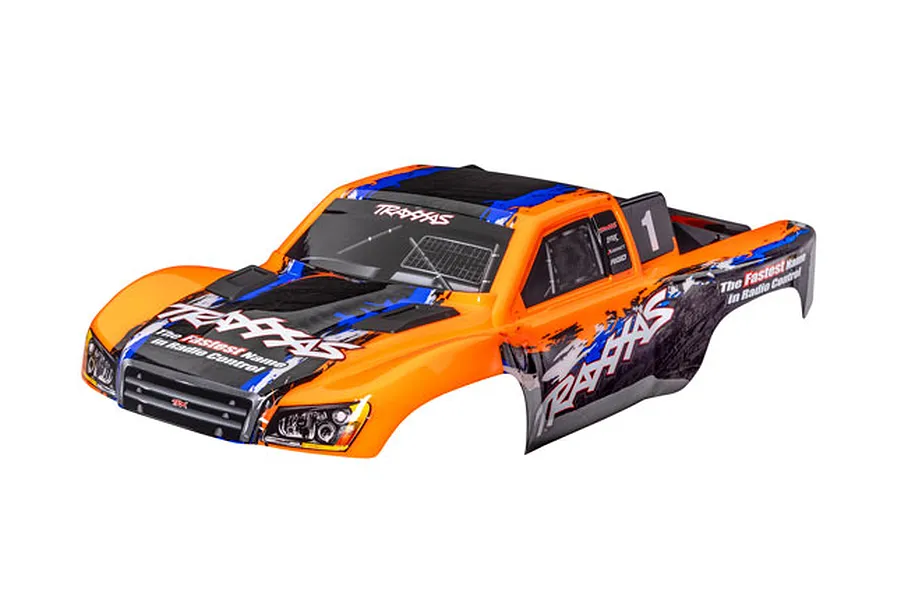 Traxxas 1/10 Slash 4x4 Painted Body Shell with Clipless Body Mounts - Orange image 115680
