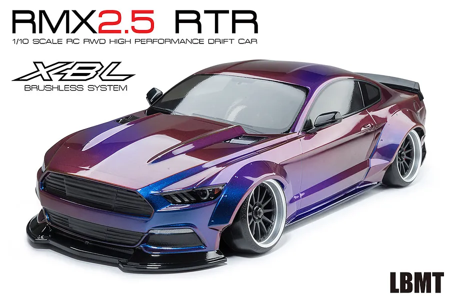 MST RMX 2.5 LBMT RC Drift Car Electric Brushless RWD 1/10 Scale RTR - Iridescence Purple image 115681