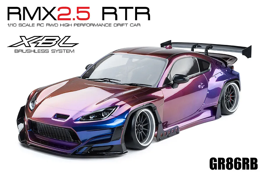 MST RMX 2.5 GR86RB RC Drift Car Electric Brushless 1/10 Scale RTR - Iridescence Purple image 115694