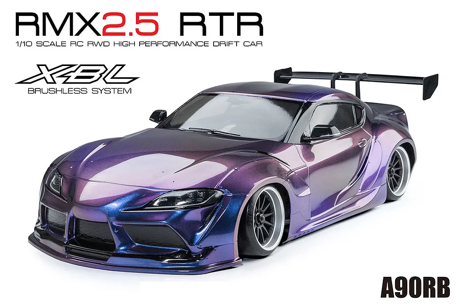 MST RMX 2.5 A90RB RC Drift Car Electric Brushless RWD 1/10 Scale RTR - Iridescence Purple image 115707